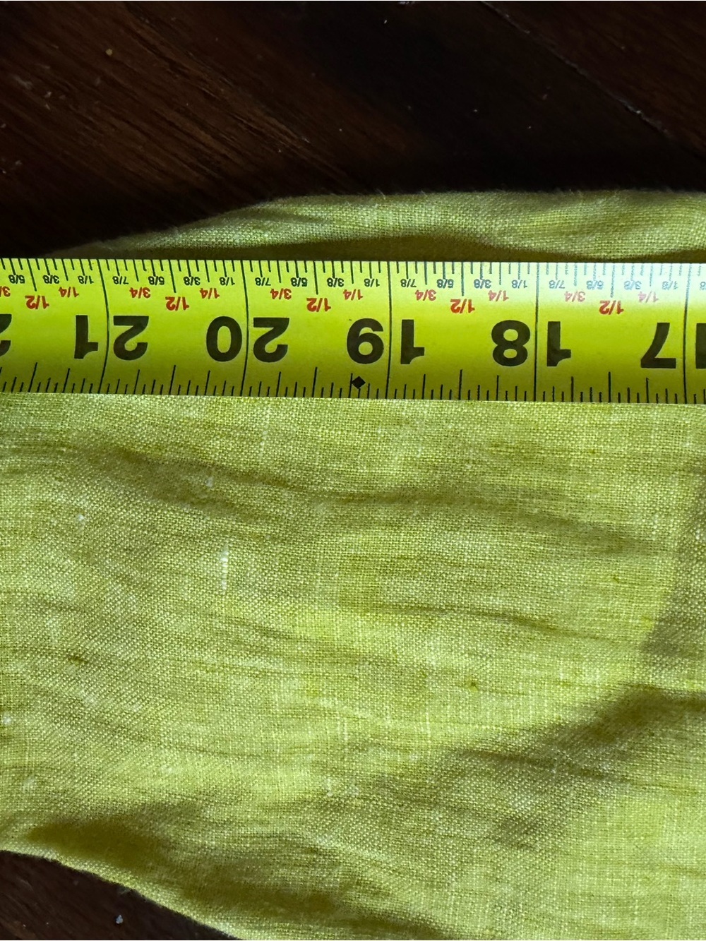 Vintage Sigrid Olsen Chartreuse 100% Linen Button-Up Shirt Large - Picture 7 of 7